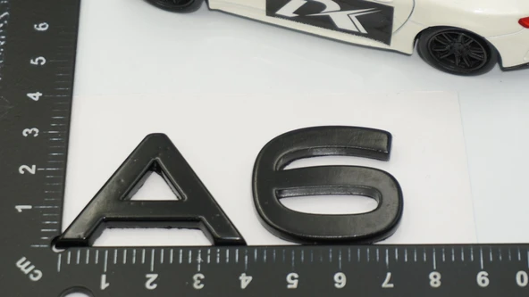 DK Tuning A6 2025+ Bagaj Siyah 3M Yazı Logo Audi İle Uyumlu - 3