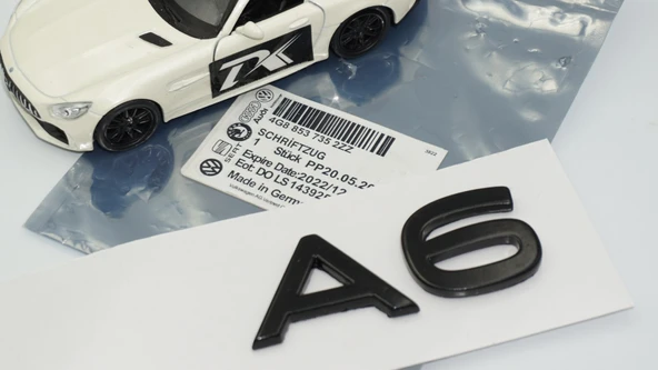 DK Tuning A6 2025+ Bagaj Siyah 3M Yazı Logo Audi İle Uyumlu - 6