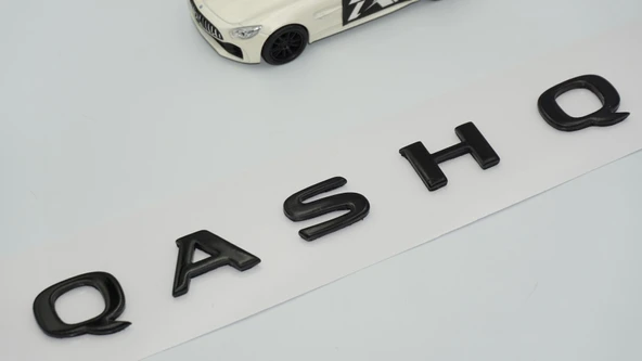 DK Tuning Qashqai J11 Siyah ABS Bagaj Yazı Logo Nissan İle Uyumlu - 4