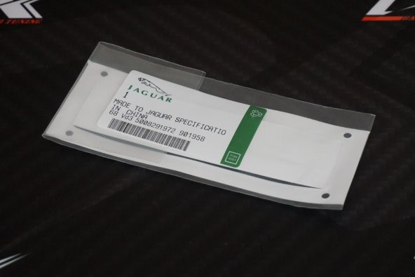 Jaguar 25t XF XE Orjinal Bagaj Yazı Logo - Resim 4