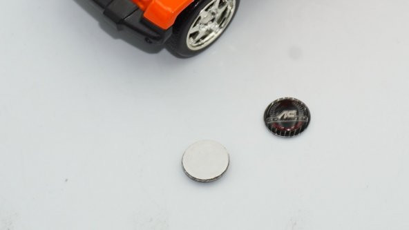 Bmw AC Oto Anahtar 3M Metal Alaşım Logo 2Li Set - 5