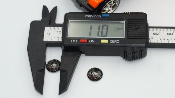 Bmw AC Oto Anahtar 3M Metal Alaşım Logo 2Li Set - 8