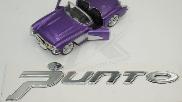Fiat Grande Punto Yeni Nesil Bagaj Krom ABS 3M 3D Yazı Logo Amble - 4