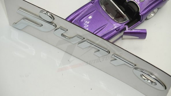 Fiat Grande Punto Yeni Nesil Bagaj Krom ABS 3M 3D Yazı Logo Amble - 5