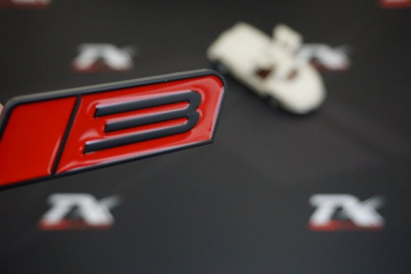 Ford Mustang 3 Bagaj Krom Metal 3M 3D Logo Amblem - 2