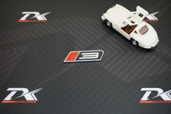 Ford Mustang 3 Bagaj Krom Metal 3M 3D Logo Amblem - 3
