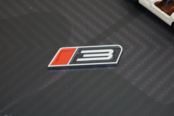 Ford Mustang 3 Bagaj Krom Metal 3M 3D Logo Amblem - 5