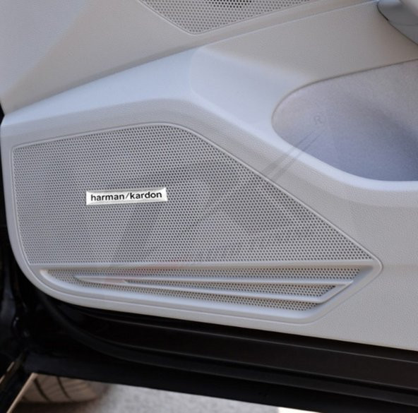 Harman Kordon Hoparlör Krom Metal 3M Logo Amblem 2 Li Set - 1