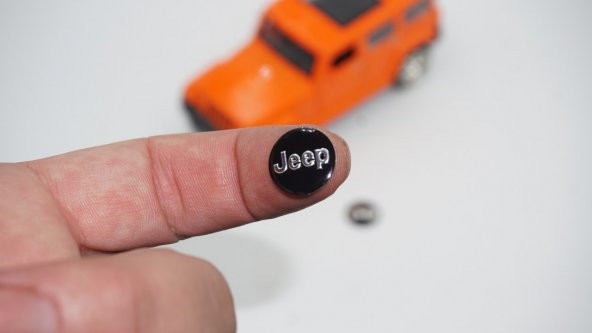 Jeep Oto Anahtar 3M Metal Alaşım Logo 2Li Set ürün görseli