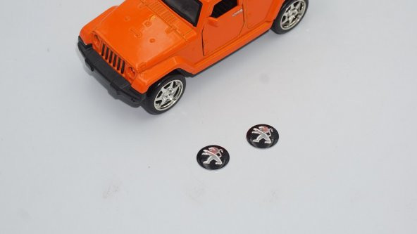 Peugeot Oto Anahtar 3M Metal Alaşım Logo 2Li Set - 2