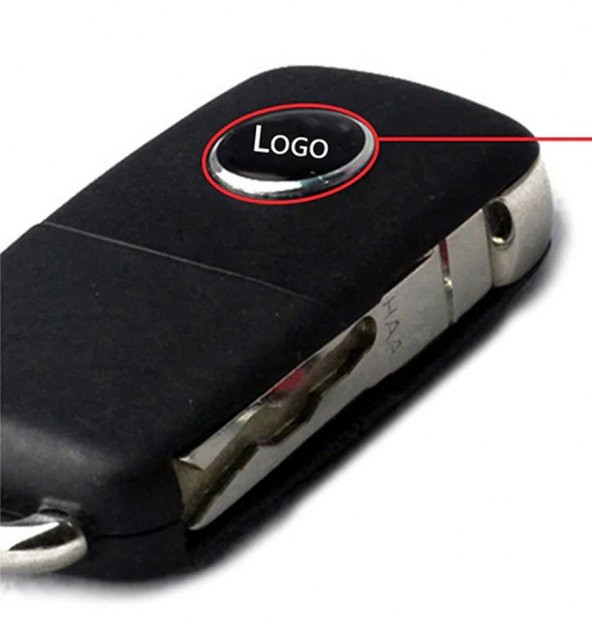 Jeep Oto Anahtar 3M Metal Alaşım Logo 2Li Set - Resim 3