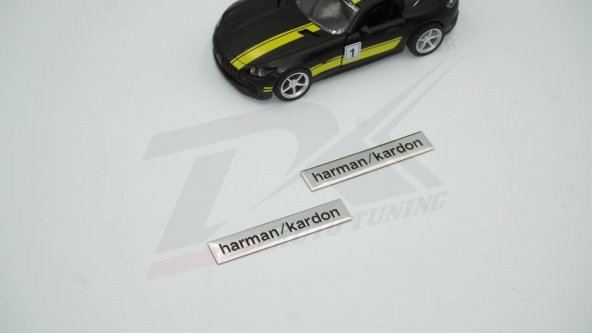 Harman Kordon Hoparlör Krom Metal 3M Logo Amblem 2 Li Set - 3