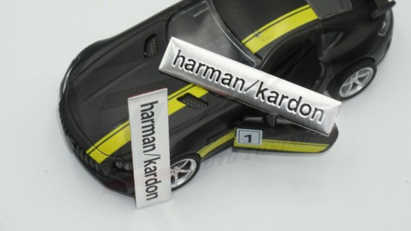 Harman Kordon Hoparlör Krom Metal 3M Logo Amblem 2 Li Set - 5