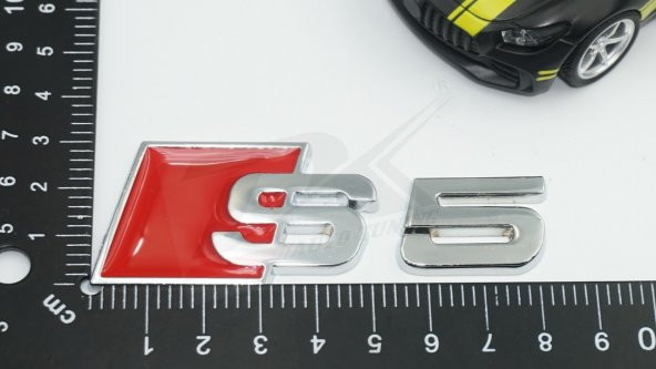 Audi S5 Metal 3M 3D Bagaj Logo Orjinal ürün - 6