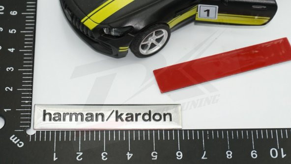 Harman Kordon Hoparlör Krom Metal 3M Logo Amblem 2 Li Set - 6