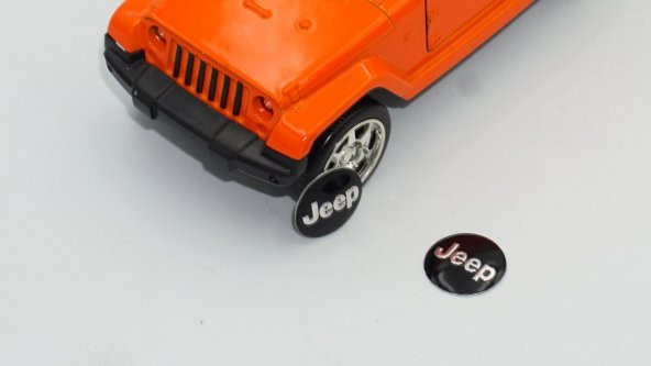 Jeep Oto Anahtar 3M Metal Alaşım Logo 2Li Set - Resim 6