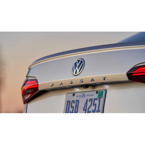 Volkswagen Passat Yeni Nesil Bagaj Yazı Logo Krom ABS Orjinal Ürün - 5