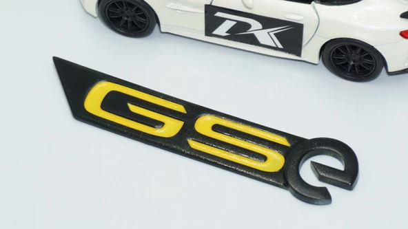DK Tuning Opel Astra GSE Bagaj Siyah ABS 3M 3D Yazı Logo Amblem - 4