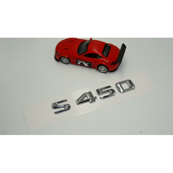 S450 Bagaj Krom Metal 3M 3D Yazı Logo - 2