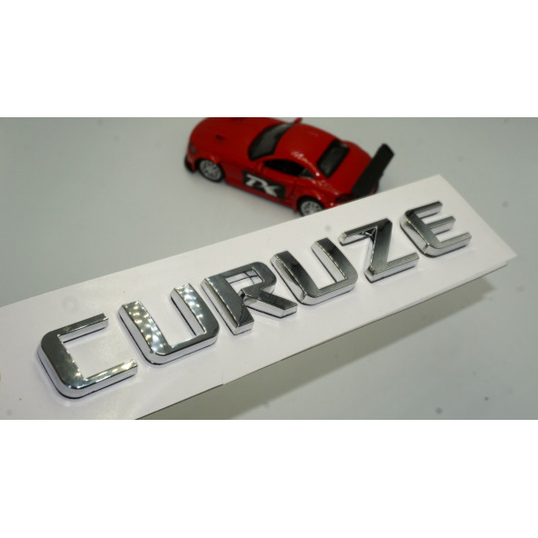 Chevrolet Cruze Bagaj ABS 3M 3D Yazı Logo Amblem 18x2 cm