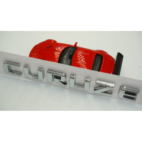 Chevrolet Cruze Bagaj ABS 3M 3D Yazı Logo Amblem 18x2 cm - 4