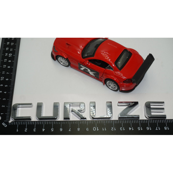 Chevrolet Cruze Bagaj ABS 3M 3D Yazı Logo Amblem 18x2 cm - 5