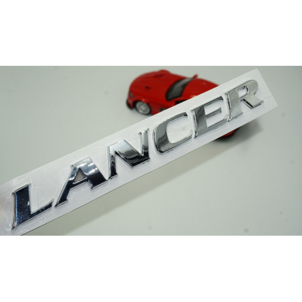 Mitsubishi Lancer Bagaj 3M Krom ABS Yazı Logo Amblem