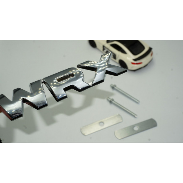 DK Subaru WRX Krom Metal Ön Panjur Vidalı Yazı Logo Orjinal Ürün ürün görseli
