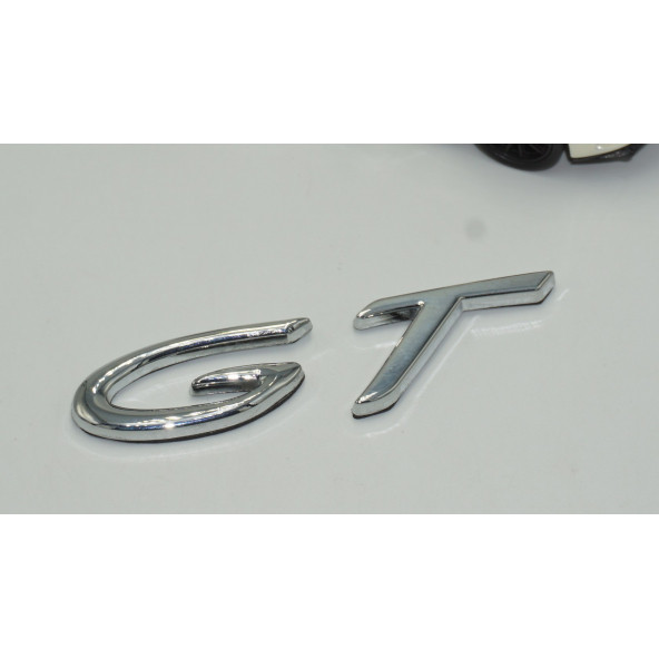 DK Porsche GT Krom Metal Bagaj Logo Orjinal Ürün - 3