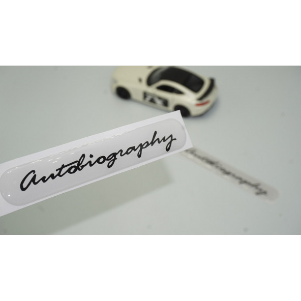 DK Land Rover Autobiography Beyaz Damla Silikon Torpido Bagaj Çamurluk Logo Seti
