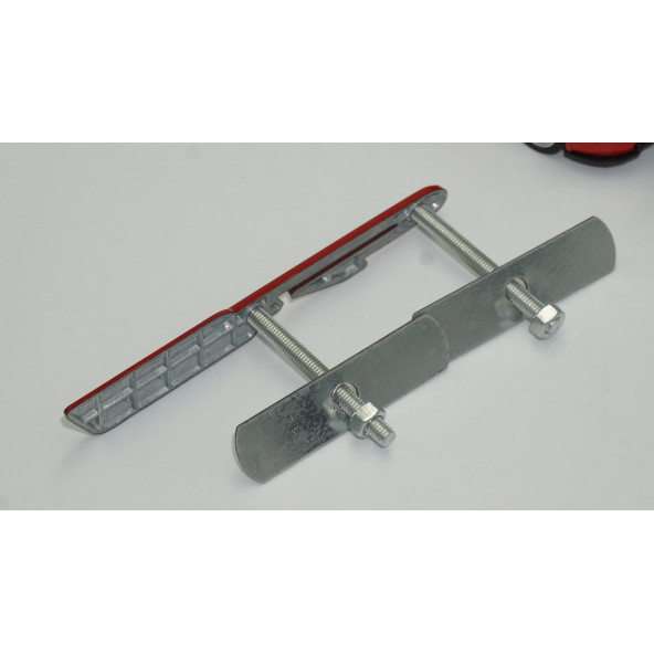 DK Kia GT Line Ön Panjur Vidalı 3D Siyah Kırmızı Metal Logo - Resim 4