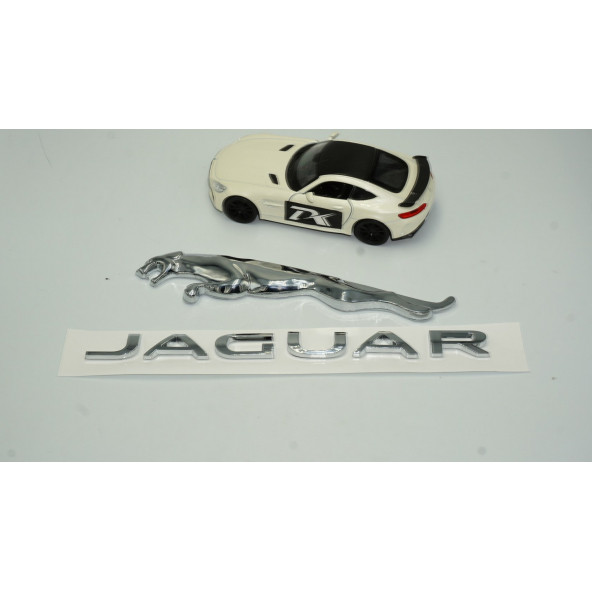 DK Jaguar Panter Krom ABS Bagaj Yazı Logo Orjinal Ürün - Resim 2