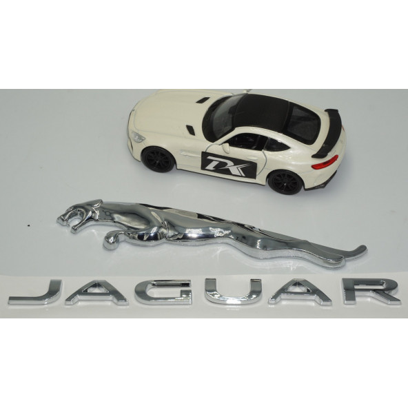 DK Jaguar Panter Krom ABS Bagaj Yazı Logo Orjinal Ürün - Resim 3