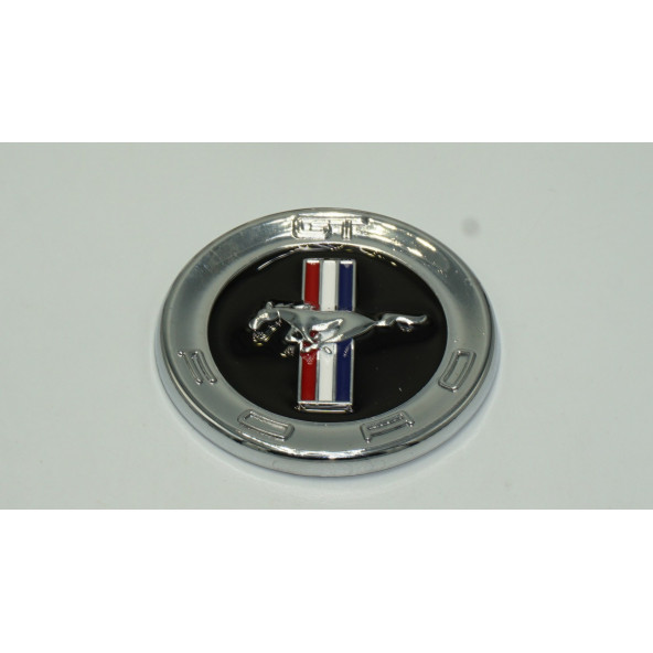 DK Ford Mustang 2.3T GT500 Krom Metal Bagaj Logo Arma Amblem - Resim 3