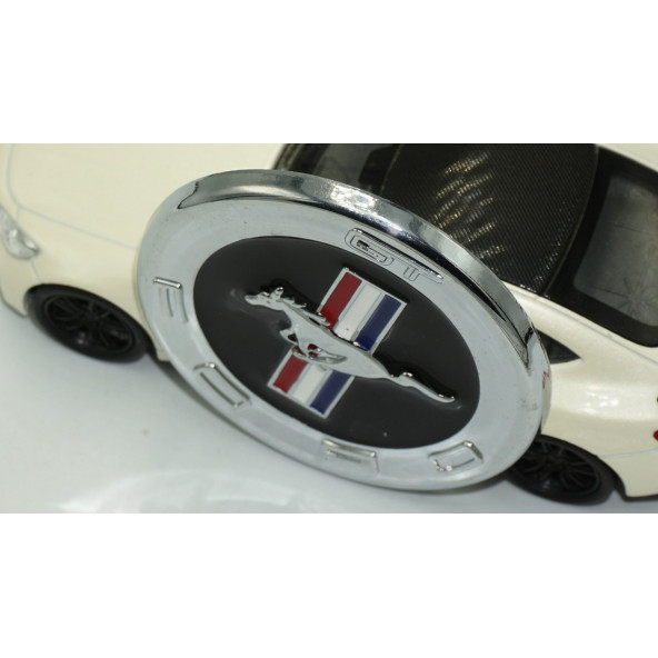 DK Ford Mustang 2.3T GT500 Krom Metal Bagaj Logo Arma Amblem - Resim 4