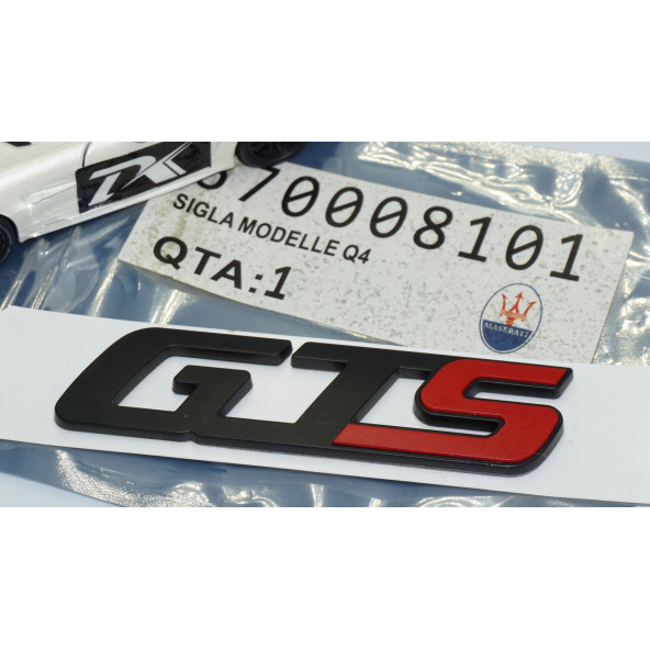 Maserati Ghibli Quattroporte GTS Bagaj Logo Amblem - 9