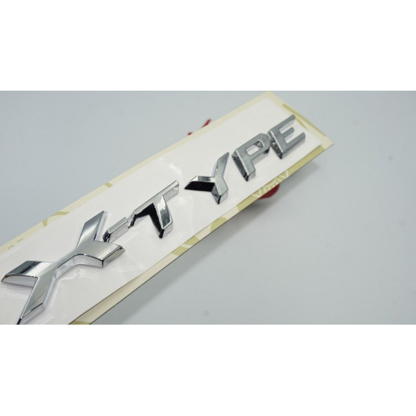 DK Tuning Jaguar X-Type 3M Krom ABS Bagaj Yazı Logo