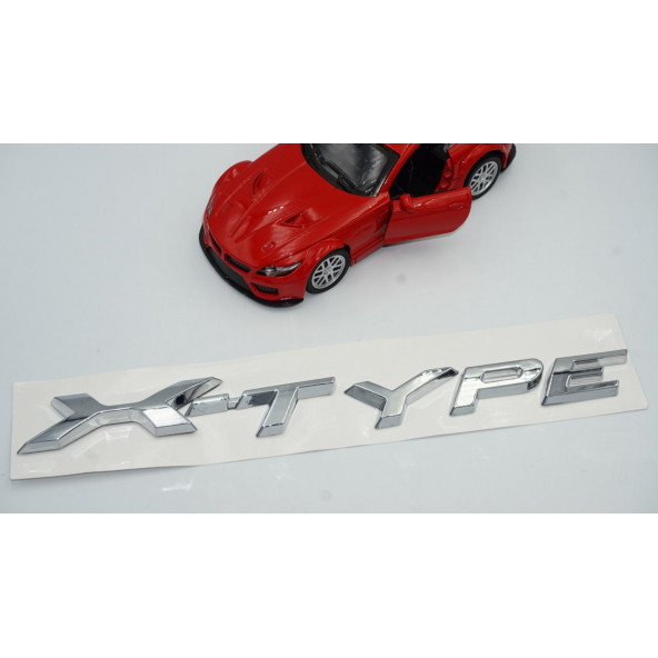 DK Tuning Jaguar X-Type 3M Krom ABS Bagaj Yazı Logo - 2