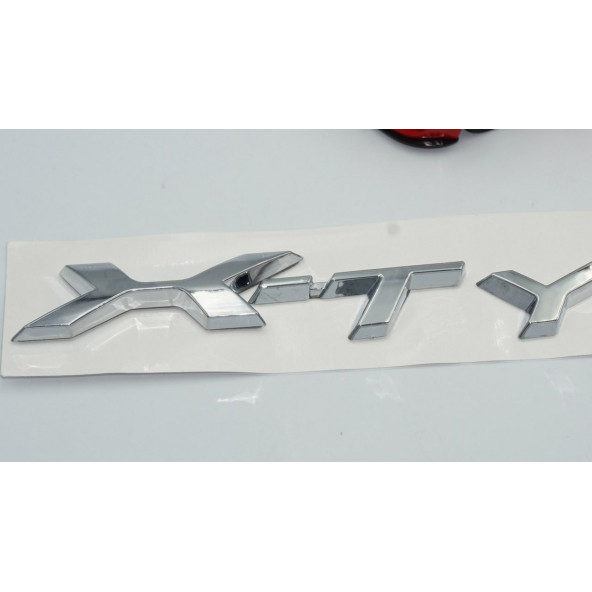 DK Tuning Jaguar X-Type 3M Krom ABS Bagaj Yazı Logo - 3