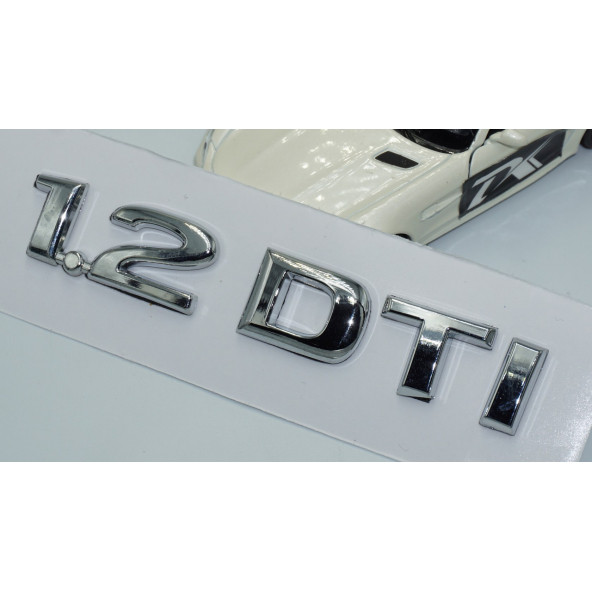 DK Tuning Opel 1.2 DTi Bagaj Krom ABS 3M 3D Yazı Logo Amblem - 3