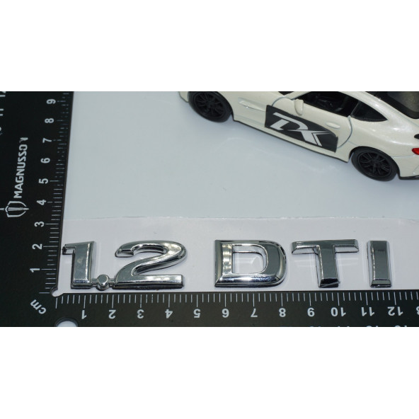 DK Tuning Opel 1.2 DTi Bagaj Krom ABS 3M 3D Yazı Logo Amblem - 4
