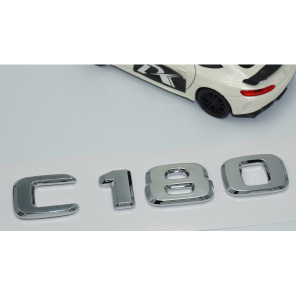 DK Tuning Benz C180 Bagaj Krom ABS 3M 3D Yazı Logo - Resim 3