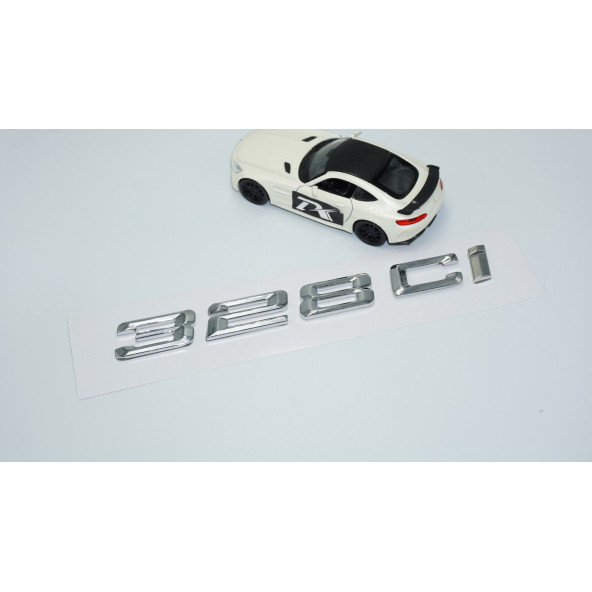 DK Tuning 328Ci Bagaj Krom Metal 3M 3D Yazı Logo Bmw İle Uyumlu - 2