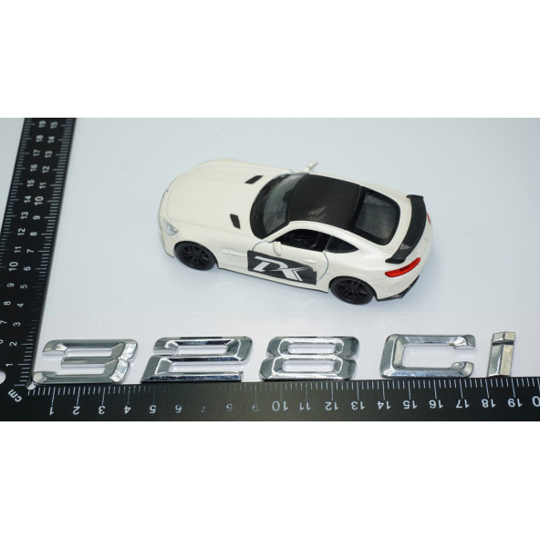 DK Tuning 328Ci Bagaj Krom Metal 3M 3D Yazı Logo Bmw İle Uyumlu - 4