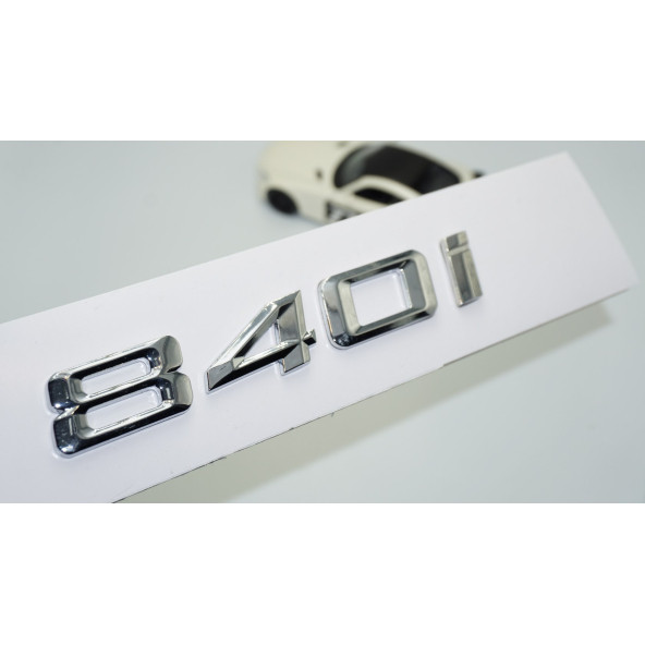DK Tuning 840i Bagaj Krom Metal 3M 3D Yazı Logo Bmw İle Uyumlu ürün görseli
