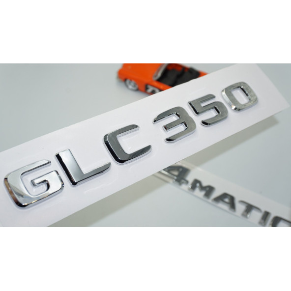 DK Tuning GLC350 4Matic Bagaj Krom ABS Yazı Logo Benz İle Uyumlu