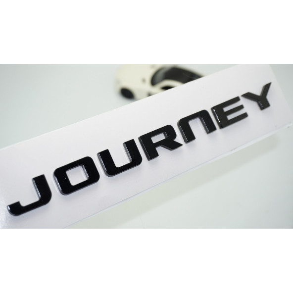 DK Tuning Journey Bagaj Siyah ABS Yazı Logo Dodge İle Uyumlu