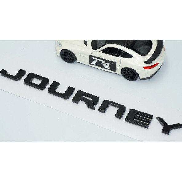 DK Tuning Journey Bagaj Siyah ABS Yazı Logo Dodge İle Uyumlu - 3