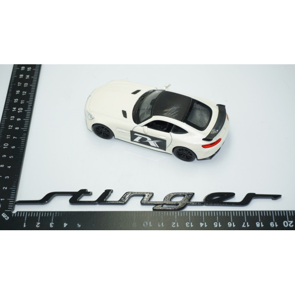 DK Tuning Stinger Siyah Bagaj Logo Arma Kia İle Uyumlu - 4