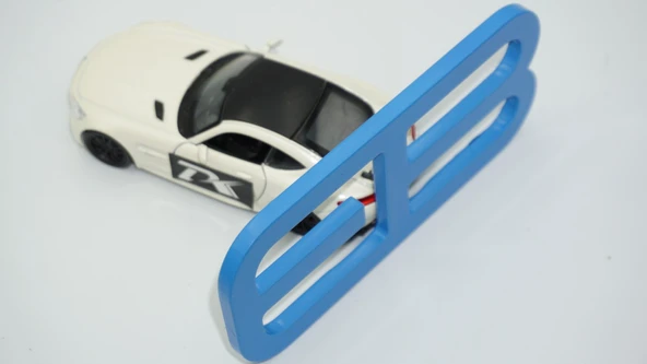 DK Tuning Mustang Ecoboost Billet EB Bagaj Amblemi Mavi Logo Arma Ford İle Uyumlu - Resim 6